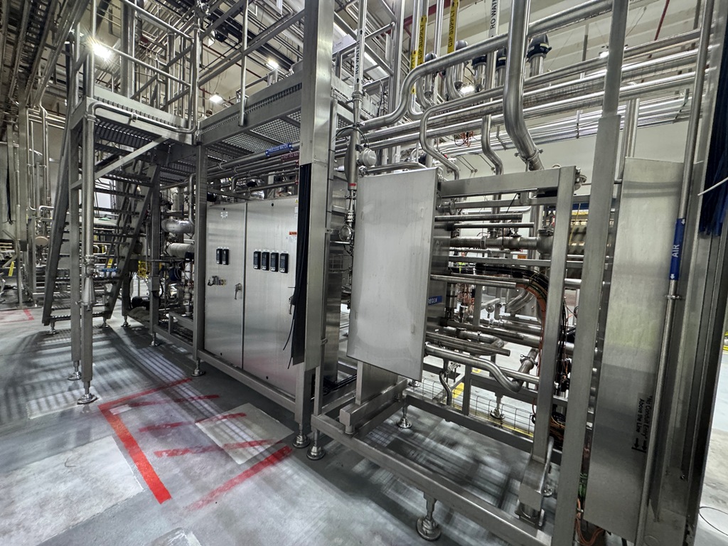 Used Tea Blending & Brewing, GEA, Brew Vessels, Blend Tanks, Valve Matrix, (3) Tank CIP System, #5991625