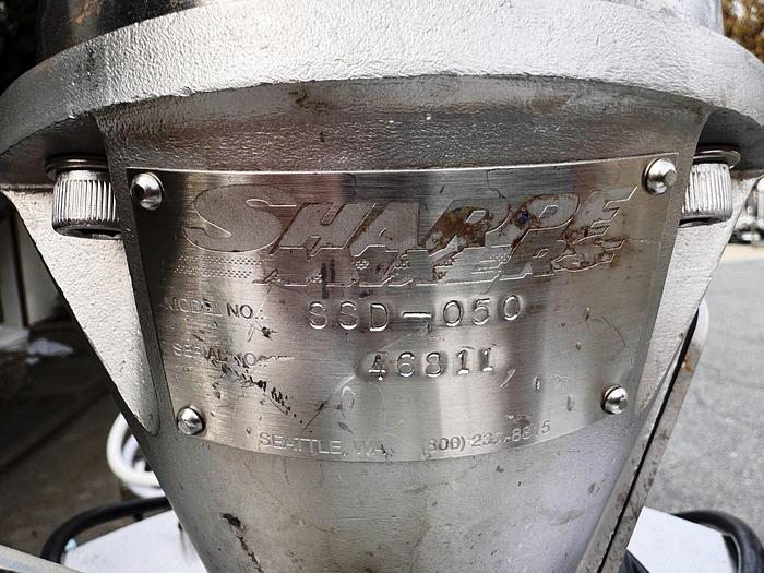 Used Tank, 100-Gallon, Stainless Steel, 30" x 36", Agitated, Sharpe Mixers, #5991260