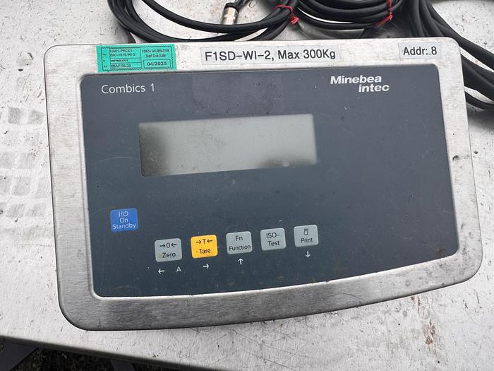 Used Scale, Platform, Minebea Intec, CAIS1-UV1, Stainless Steel, 31-1/2" x 23-1/2", 300 kg (660 lbs) Capacity, #5991280