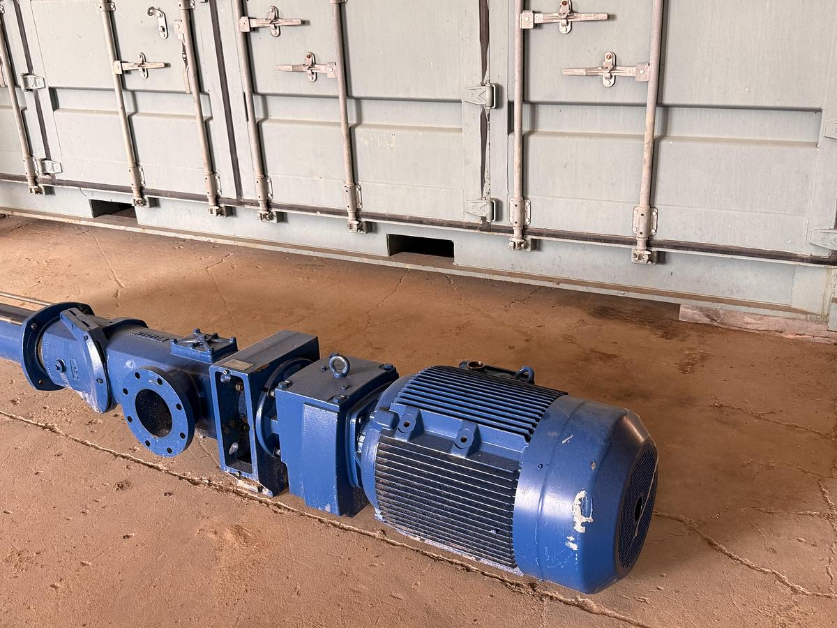 Used Pump, Positive, Progressive Cavity, 40 HP, Steel, Mdl NMO90BY02S14V.1, #5992004