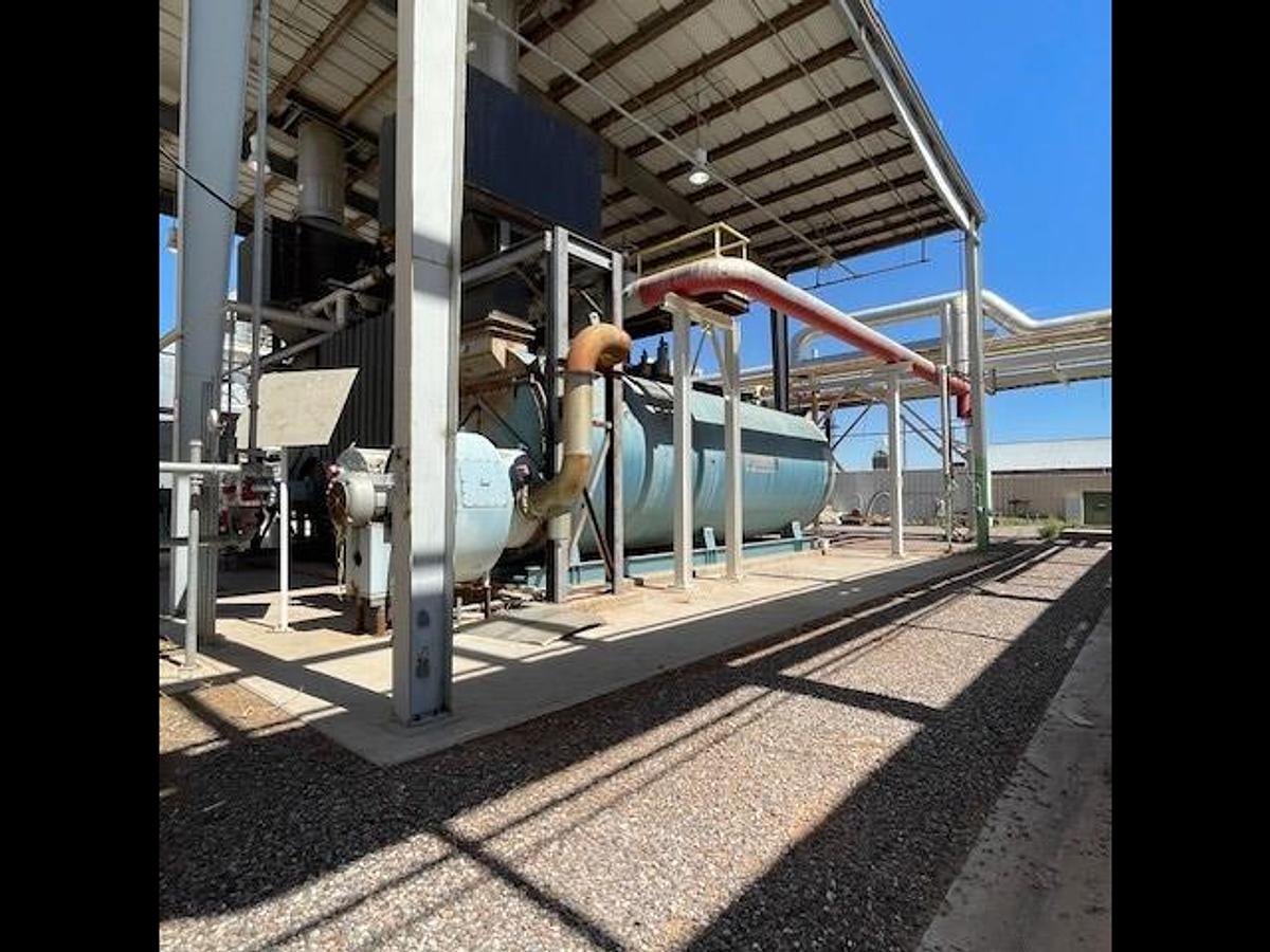 Used Boiler, 2,200 HP, 75,900 Lbs/Hr, 150 PSI, Gas Fired, Superior 8-5-11000, #5991569