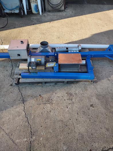 Used Conveyor, Screw, 3" x 8.5', Stainless Steel, Flexicon, #5991133