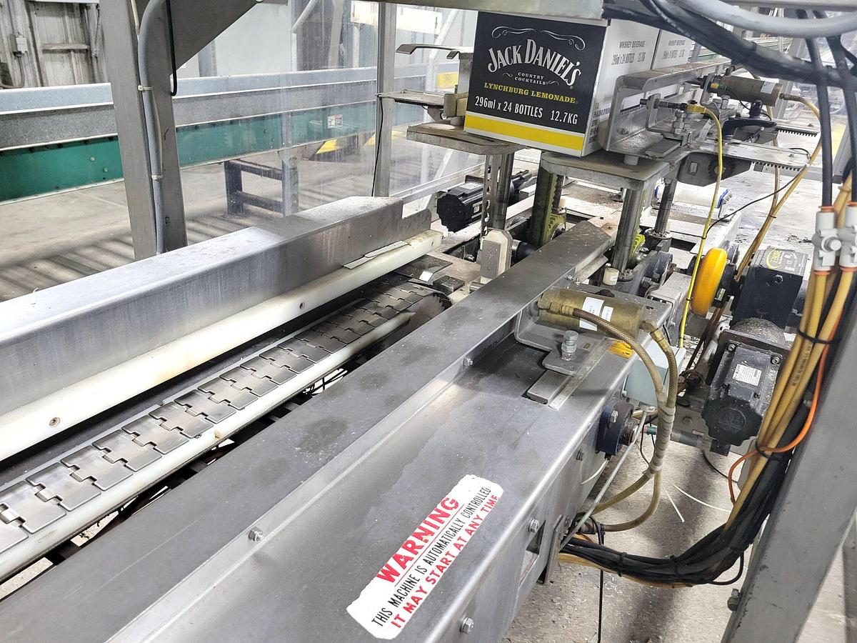 Used Case Packer, Drop, Standard-Knapp 939S Versatron, Stainless Steel, Servo-Driven, #5991421