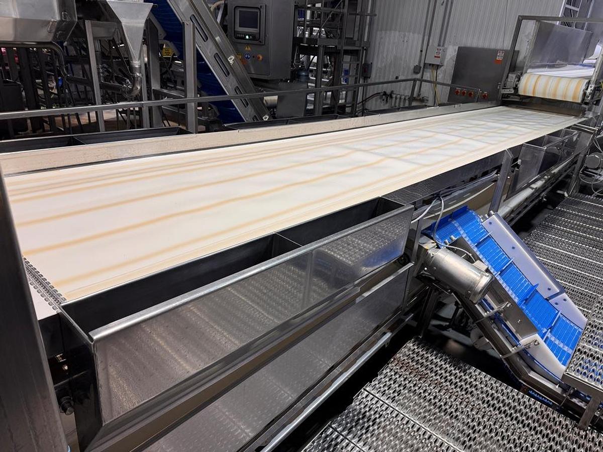 Used Conveyor, Belt, Inspection, 48" x 24", (3) operator stations per side, Stainless, #5991851