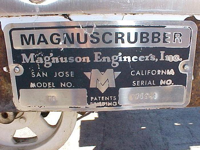 Used Peeler, Magnuson, Model HC, Magnuscrubber, #S581151