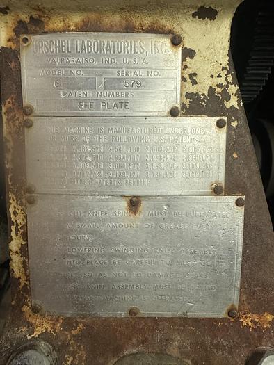Used Dicer, Urschel, Model G, Stainless Steel, Mobile #C745333