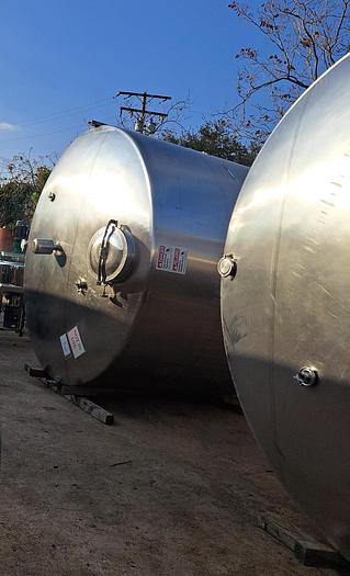 Used 4,500-Gallon, Stainless Steel, Single Wall, JV Northwest #5991297