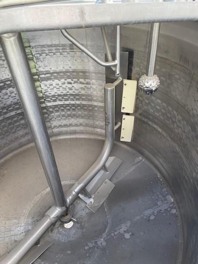 Used Tank, 500 Gallon, APV Crepaco, Jacketed, Agitated, Stainless Steel, #5991445