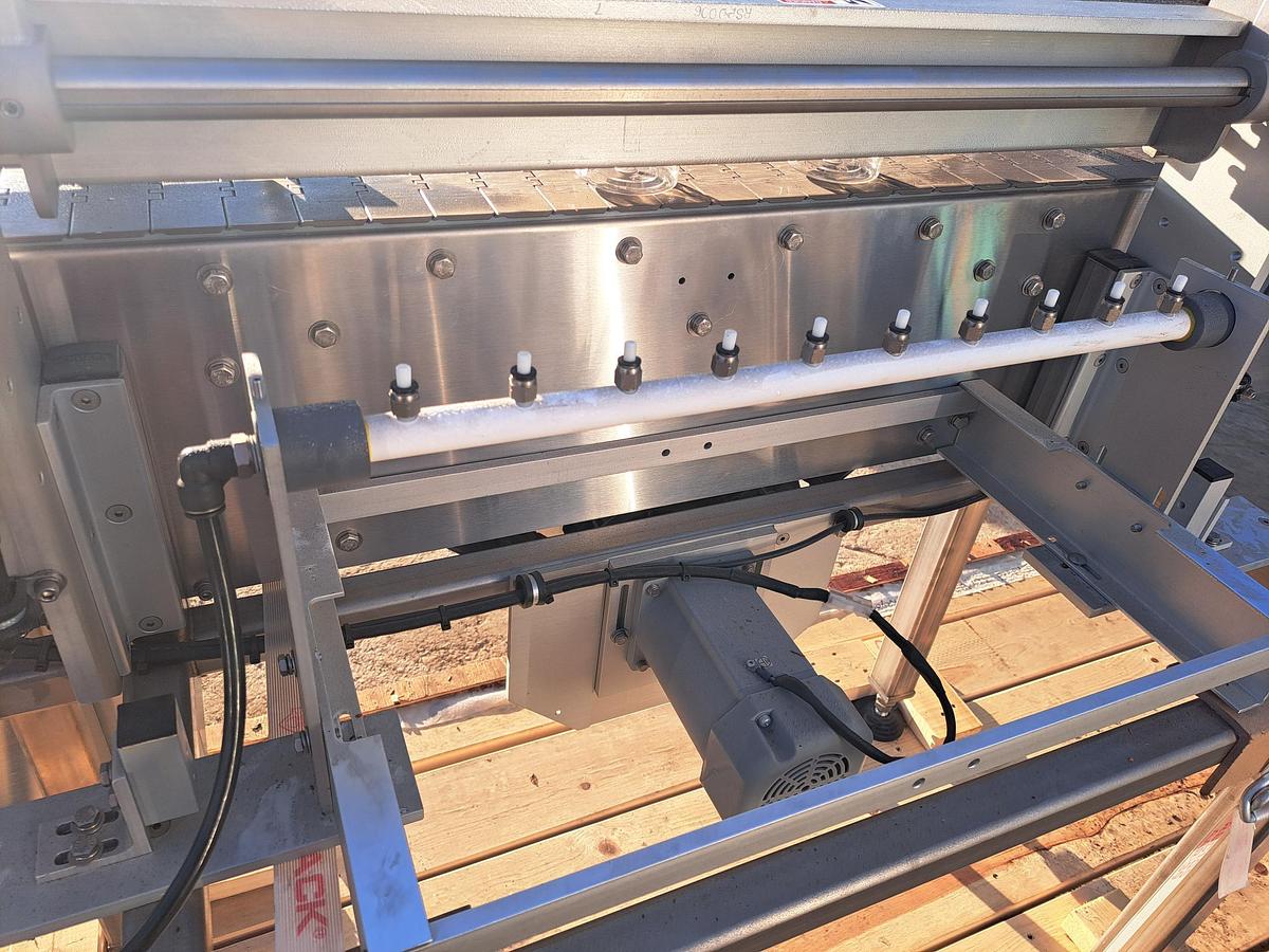 Used Washer, Air Rinser, 10-Nozzle, Indexing Conveyor, Inline Packaging Systems #C745460