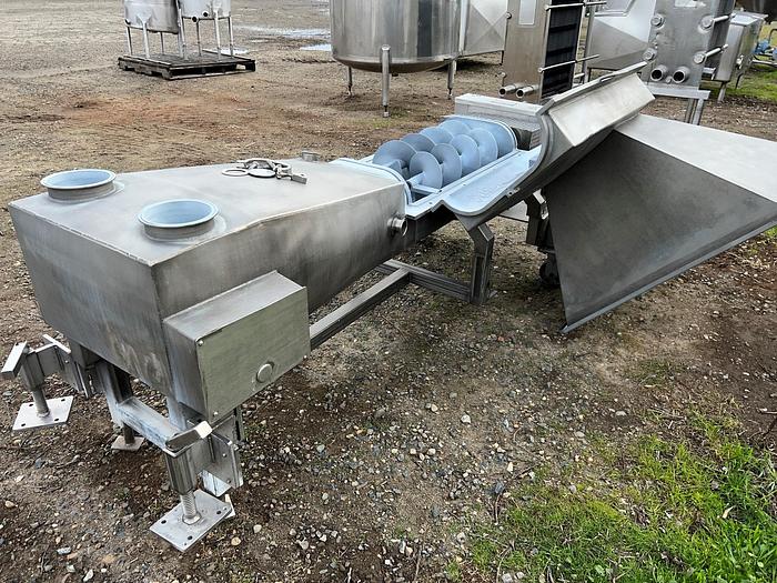 Used Feeder, Screw, 7" X 32", Dual Screw, Model 700, #S744984