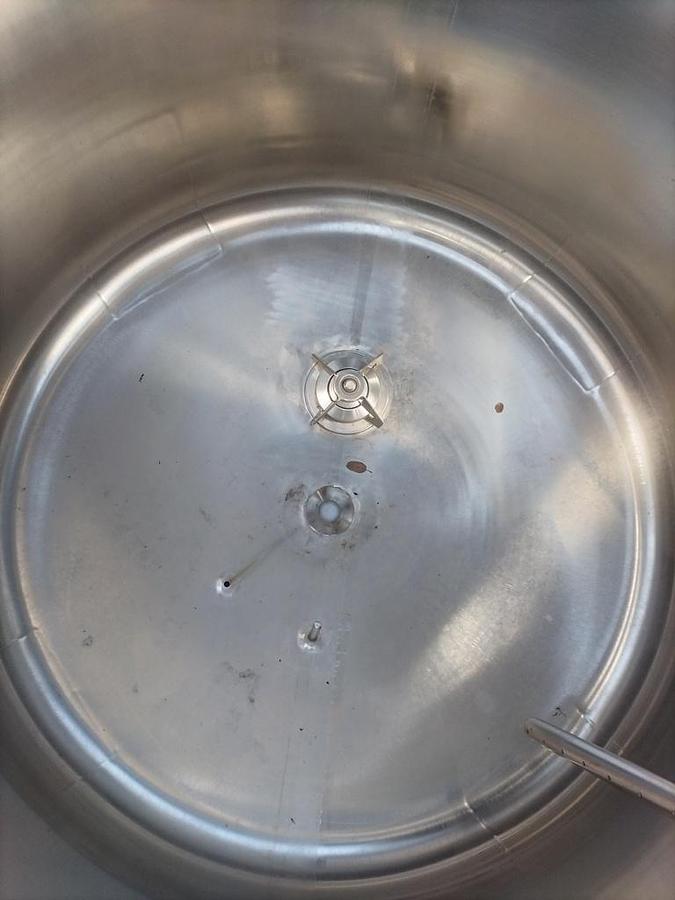 Used Tank, 264 Gallon, 1,000 Liter, BCD Manufacturing, Agitated, 316L Stainless, 3 Bar, #5991456