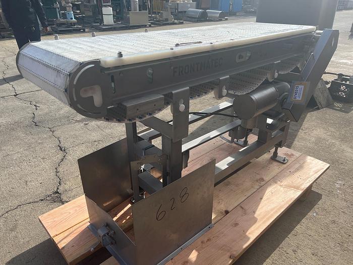 Used Belt Conveyor, 18” X 6’, Stainless Steel, Frontmatec #S745315