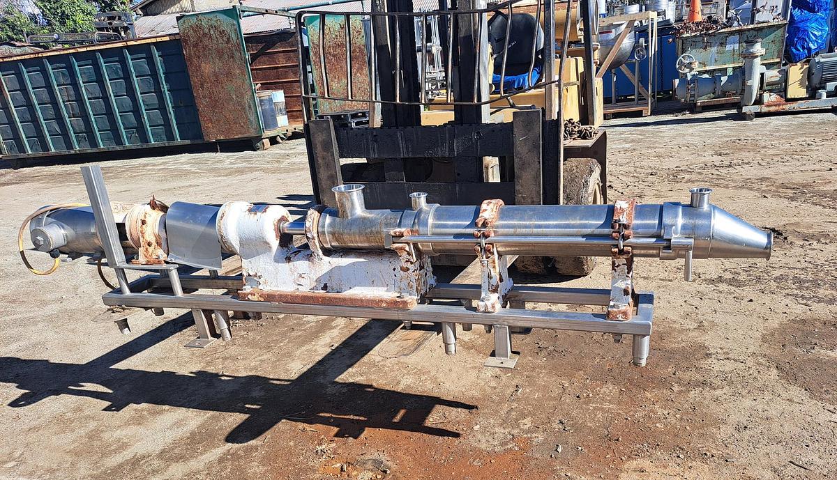 Used Pump, Moyno, 5 HP, 4" Inlet, 3" Outlet, S/st #S744768