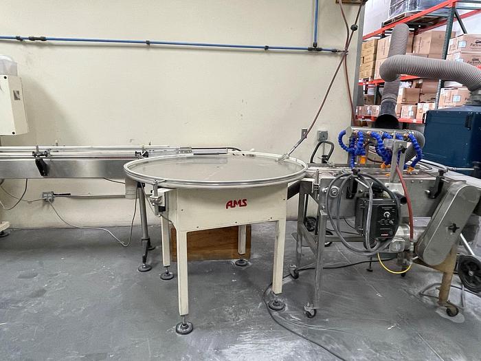 Used Filler, Auger, Single Head, AMS, Unscrambler, Conveyor, Accumulation, #5532788