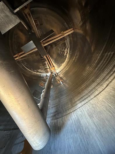 Used Tank, 6,000 Gallon, 316 Stainless Steel, Jacket, Double Agitation, #5991018