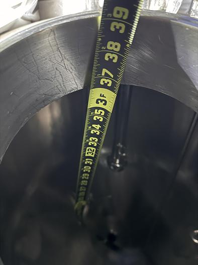 Used Reactor, 105 Gallon (400 Liters), 316L Stainless Steel, Jacketed, Agitated #S745440