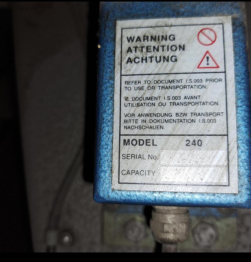 Used Feeder, Vibratory, Weigh, FMC, S/st, Scales, Unused (2) #S738083