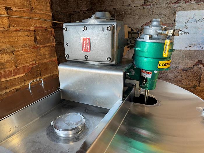 Used Tank, 200 Gallon, 316L Stainless, Jacketed, Scrape Agitated, Feldmeier #S745370