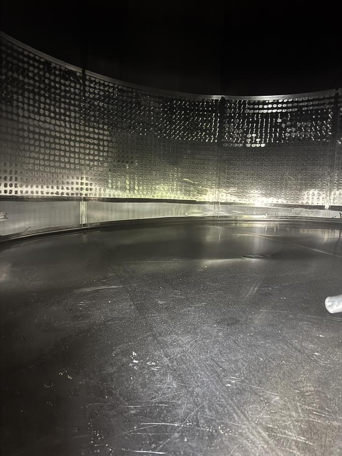 Used Tank, 20,000 Gallon, Stainless Steel, Feldmeier, Jacketed, 100 PSI, Silo, #5991629