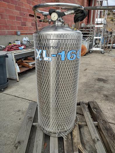 Used Tank, 42 Gallon, S/st, Cryogenic, Taylor-Wharton, Mdl XL-160 #S744926