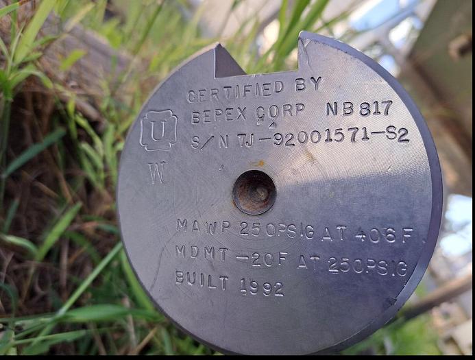 Unused Holoflite, Rietz, 16" x 9'6", Screws Only, 250 PSI, #S440971