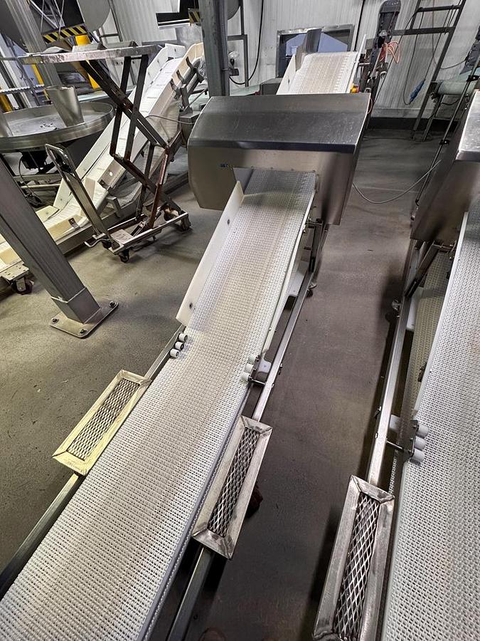 Used Detector, Metal, 18" x 7.5", CEIA, THS/M521, Stainless Steel, Belt Conveyor, #5991856