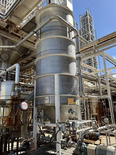 Used Tank, 5,000 gallon, Stainless, Agit, L&A, 7'x16' #S745049