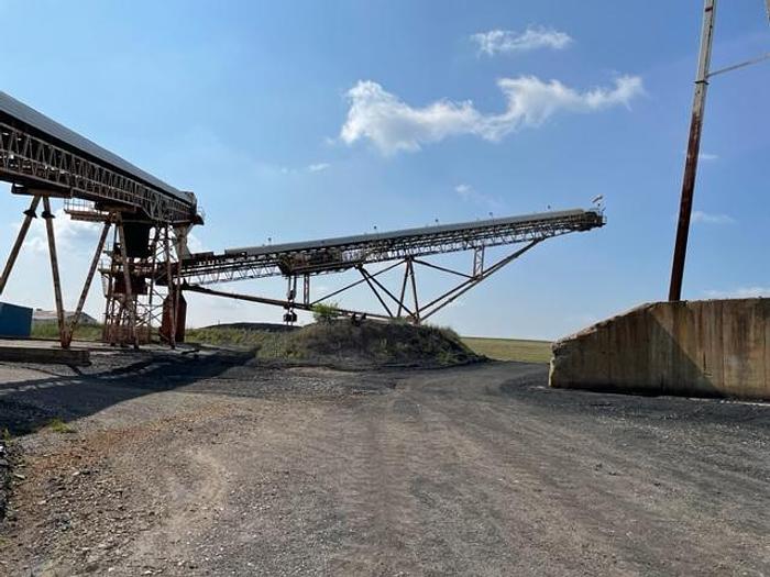 Used Radial Stacker, 72" Wide x 180' Long, Truss Frame - #4685417