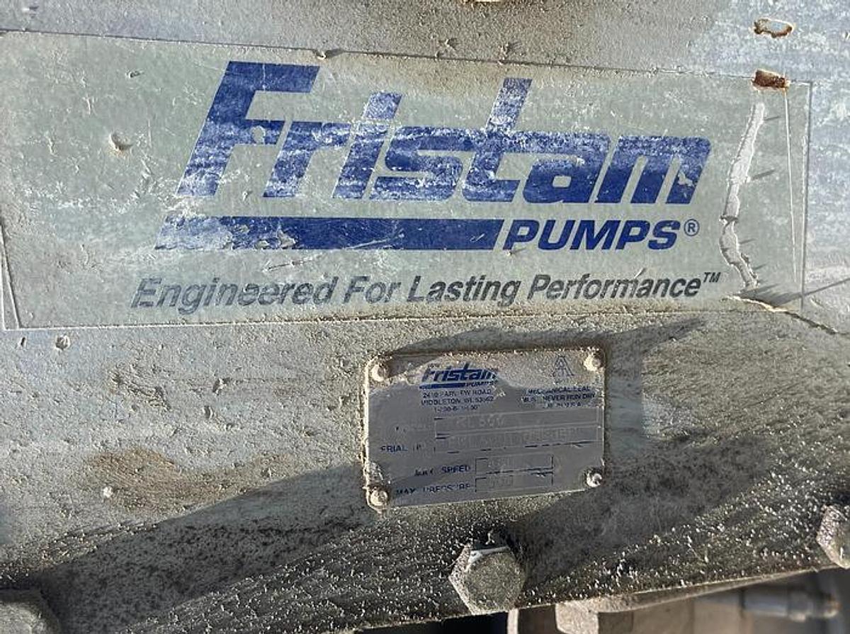 Used Pump, Positive, Fristam FKL 600, 125HP, 7" In/Out, Flanged, #5991932