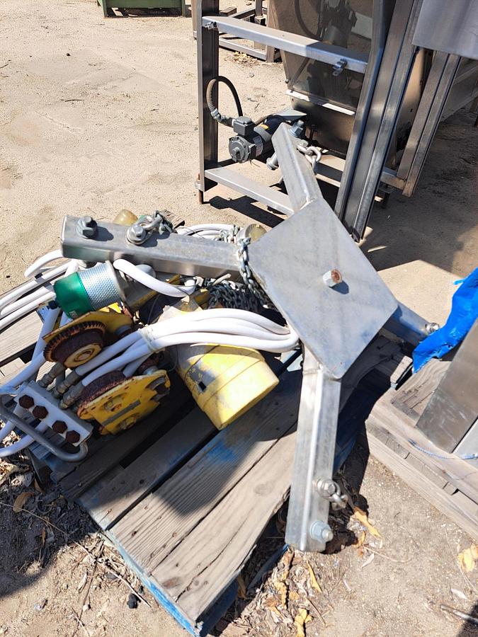 Used Unloader, Super Sack, Bulk Bag, S/st, Semi-Bulk Systems, A #S743299