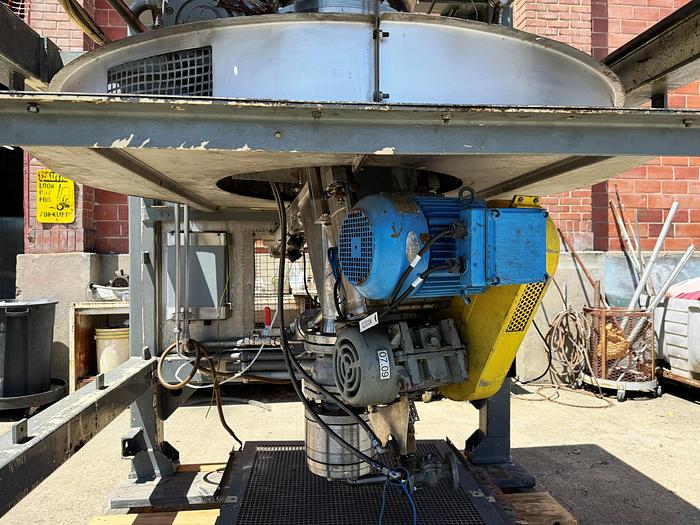 Used Dryer, Conical, 13.5 CF, Stainless Steel, Krauss Maffei, Titus-Mixer-Dryer #5562509