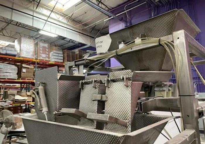 Used Filler, Weigh, 3-Lane, Powell, Stainless Steel Vibratory #C745215