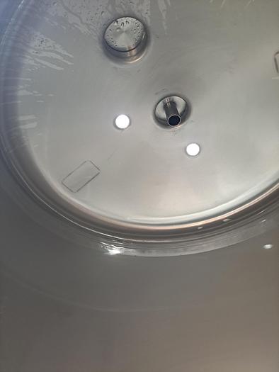 Used Tank, 200 Gallon, Stainless Steel, Insulated, Dish Top & Bottom, 36" X 48" #S745518