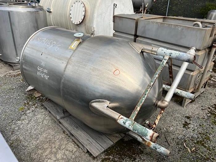 Used Kettle, 400 Gallon, 316 S/st, Jkt, Coils, #S741586