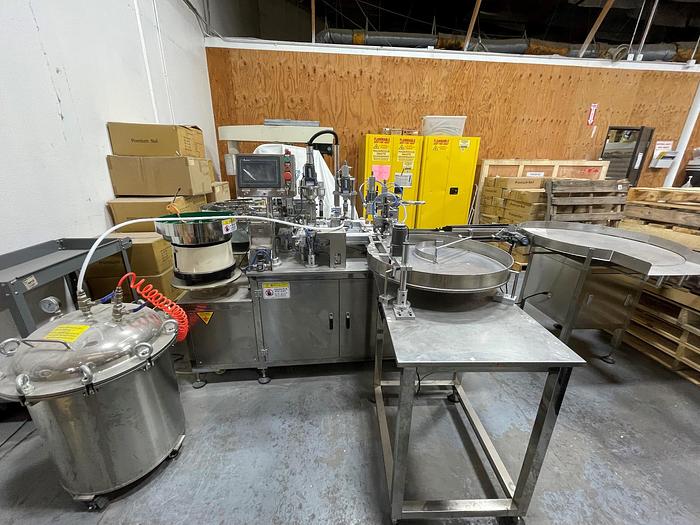 Used Filling Line, Bottles, Nail Polish, Filler, Brush and Cap Applicators, #5532789