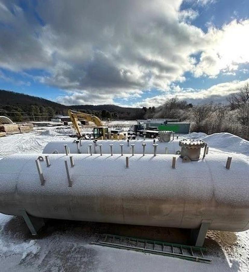 Used Tank, 13,400 Gallon, 304L Stainless Steel, Horizontal, Pressure/Vacuum, ASME, 2018, #5991712