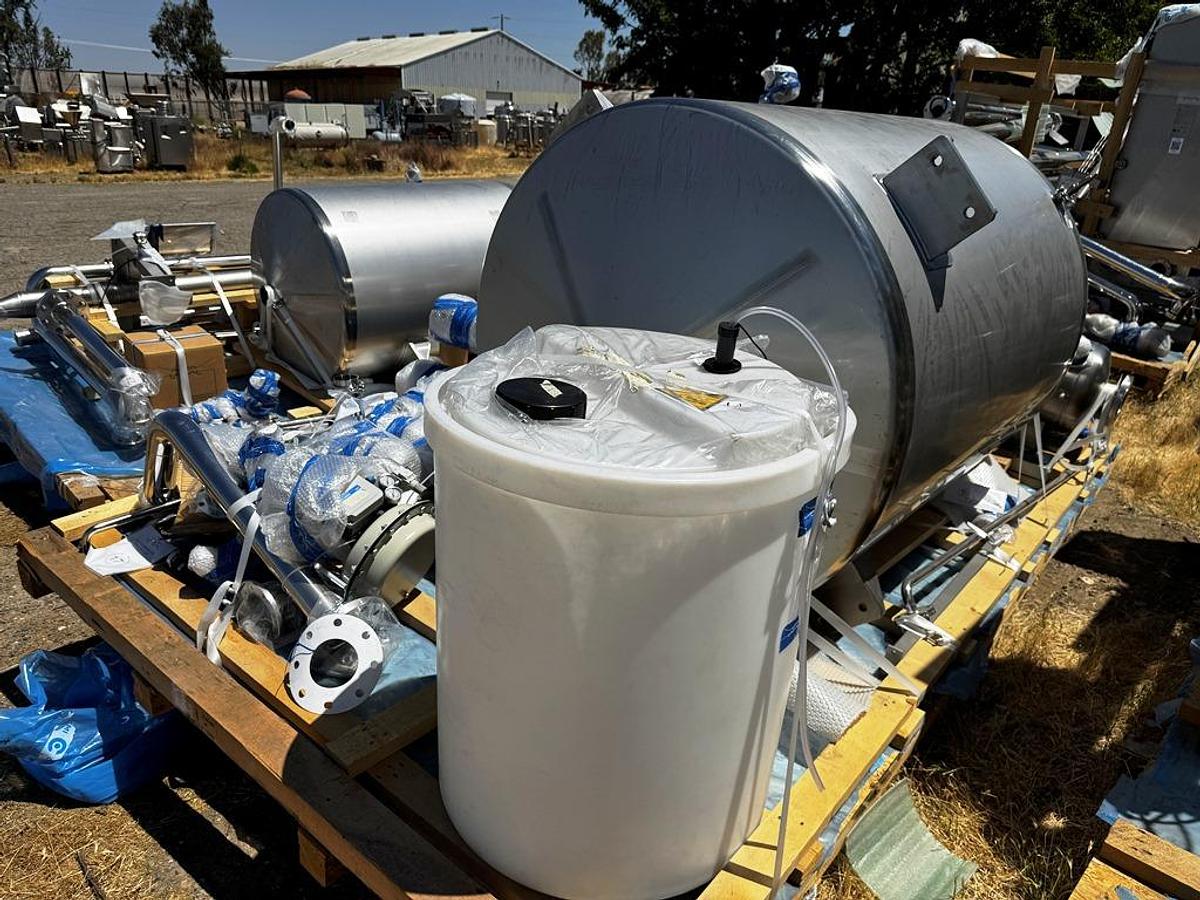 Unused Pasteurizer System, Media, Alfa Laval, PHE Type, 119 GPM, Stainless Steel, #5991414