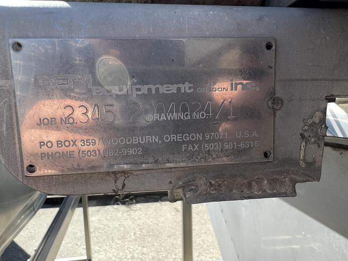 Used Sorter, Roll Sizer, 36"x6', Gem Equipment, Grader #S745061