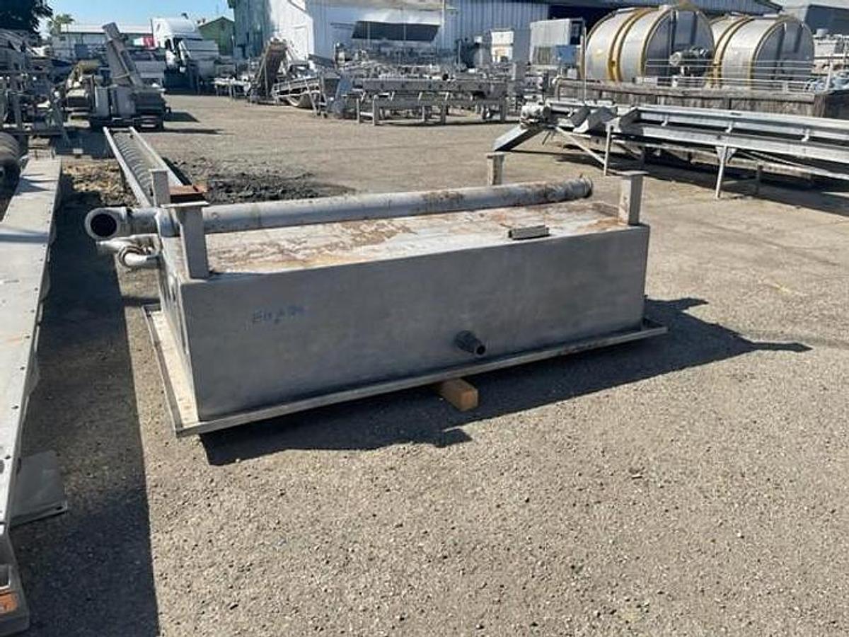 Used Screen, Parabolic, 72" & 48", Dual Hydro-Sieve, Stainless Steel, Conveyor, #5991707