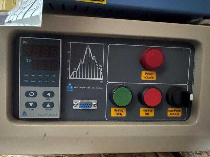 Used Furnace, Box, Muffle Furnace, MTI Corportation, Model KSL-1200X-J #S745495