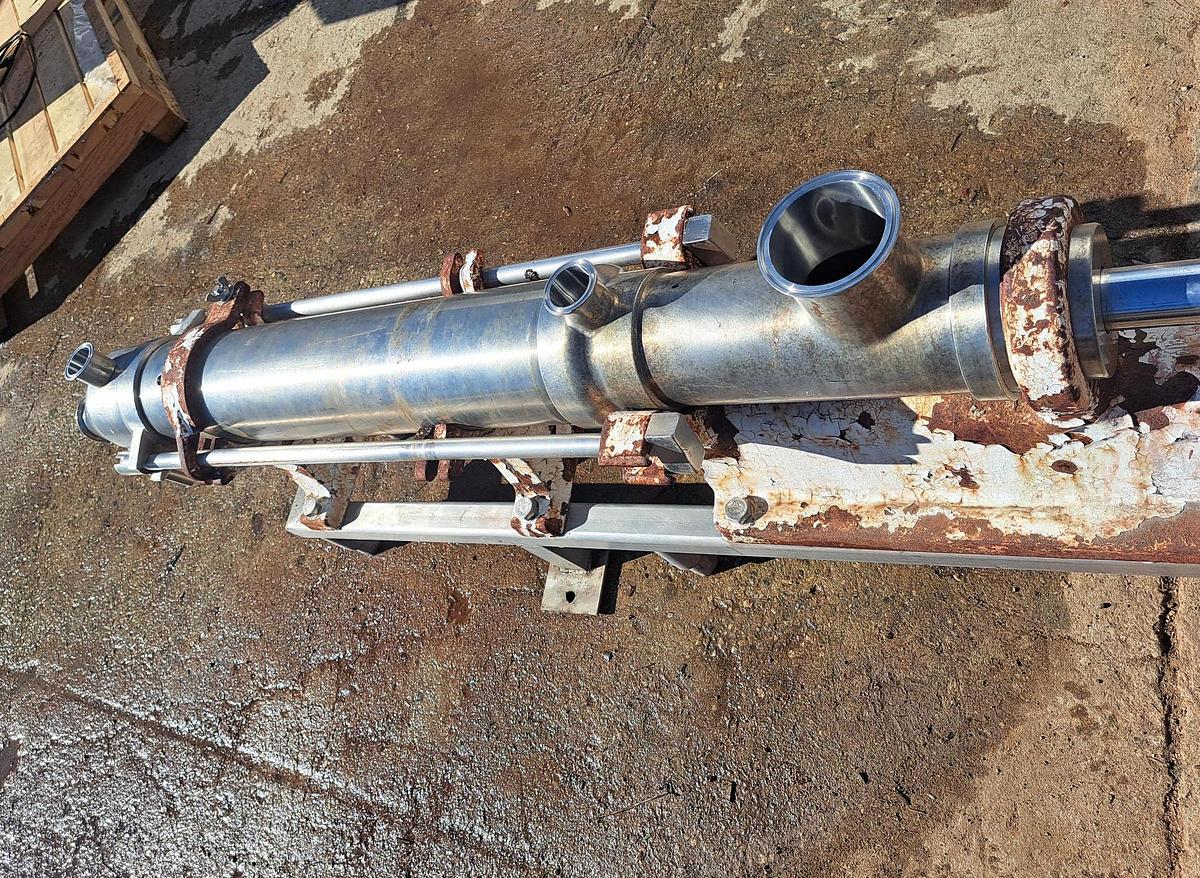 Used Pump, Moyno, 5 HP, 4" Inlet, 3" Outlet, S/st #S744768