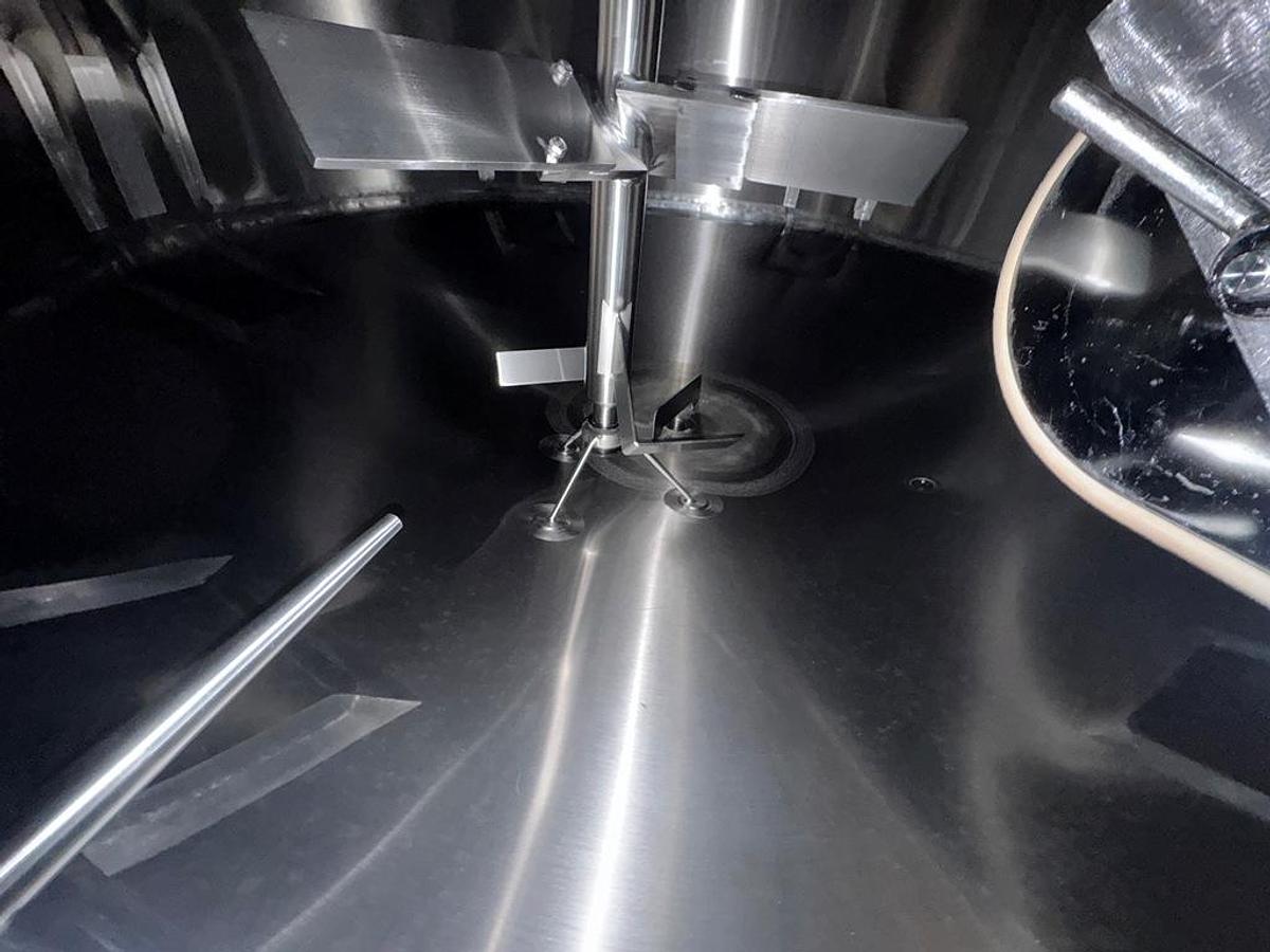 Used Tank, 9,000 Gallon, Feldmeier, Agitated, Stainless Steel, Cone Bottom, Qty 3, #5991617