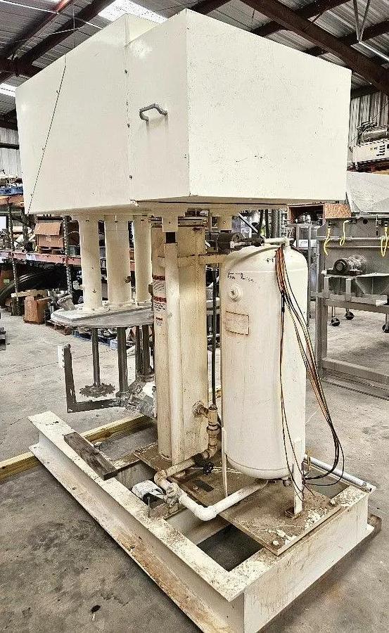 Used Mixer, Vacuum, 100 Gallon, Stainless Steel, Triple Motion, Jacketed Change Can, Ross, PVM-100, #5991966