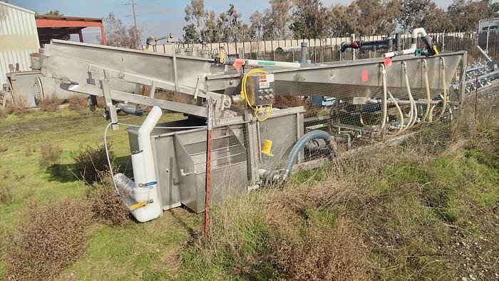 Used Washer, Helical, Conveyor, Immersion, Fruit, Vegetable