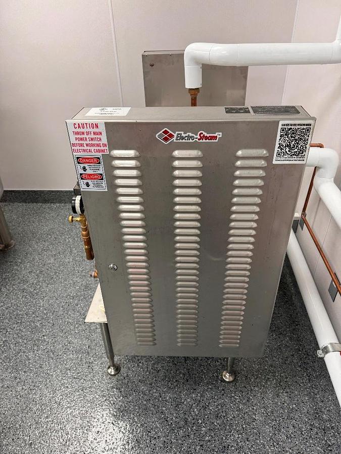 Used Boiler, 18 HP, Electro-Steam Model LB-180, Clean Steam, 180 KW, #5991905