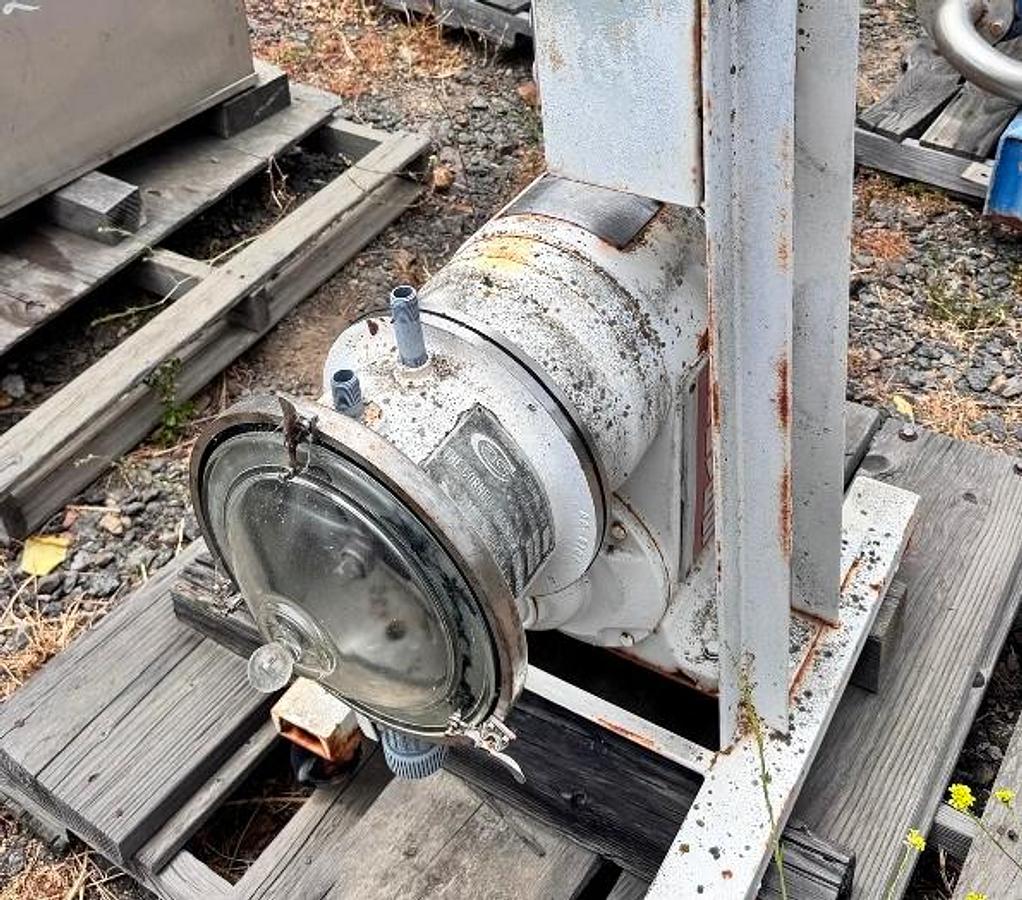 Used Mixer, High Shear, Stainless Steel, 1 HP, Cornell Versator, #