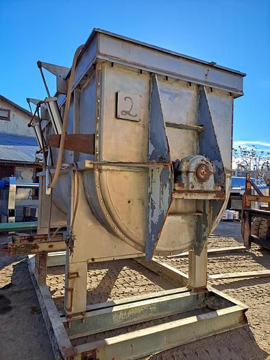 Used Mixer, Ribbon, 350 Cubic Feet, Stainless Steel, 100 HP #S745353
