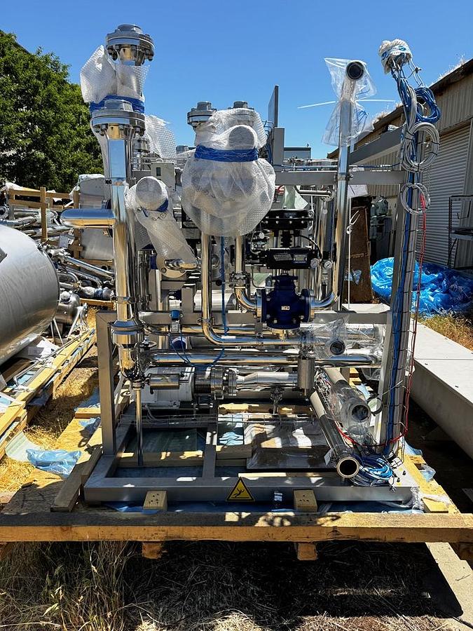 Unused Pasteurizer System, Media, Alfa Laval, PHE Type, 119 GPM, Stainless Steel, #5991414