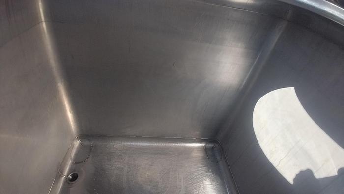 Used Tank, 350 Gallon, 316 Stainless Steel, LiquiTote, #5991126