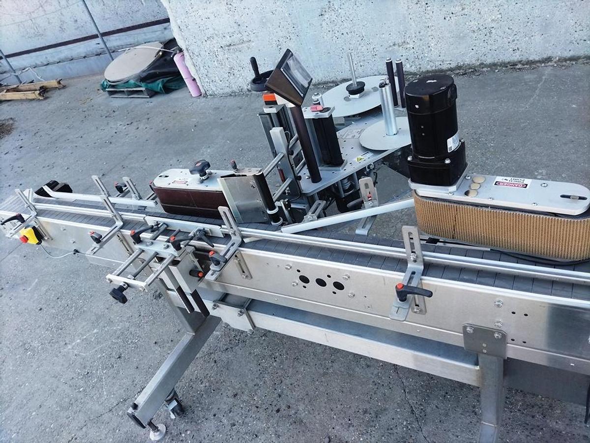 Used Labeler, Pressure Sensitive, Quadrel Econoline E100, 2019, Stainless Steel, (3) Available #5991371